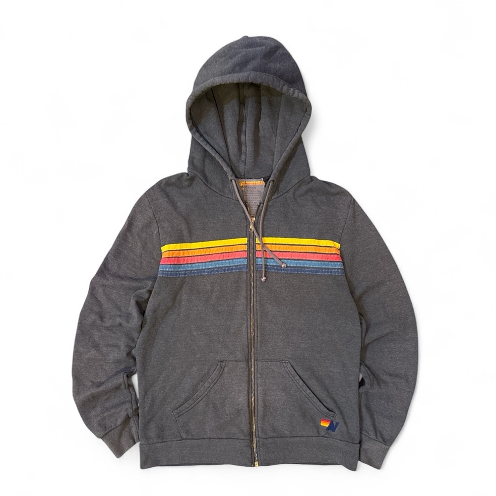 Aviator Nation Charcoal Hoodie